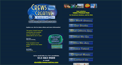Desktop Screenshot of crewscreative.com